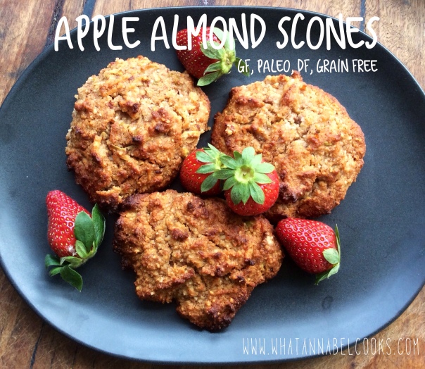 apple almond scones